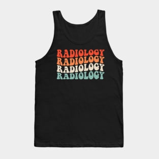 Radiology Funny Radiology Squad Radiologist Tank Top